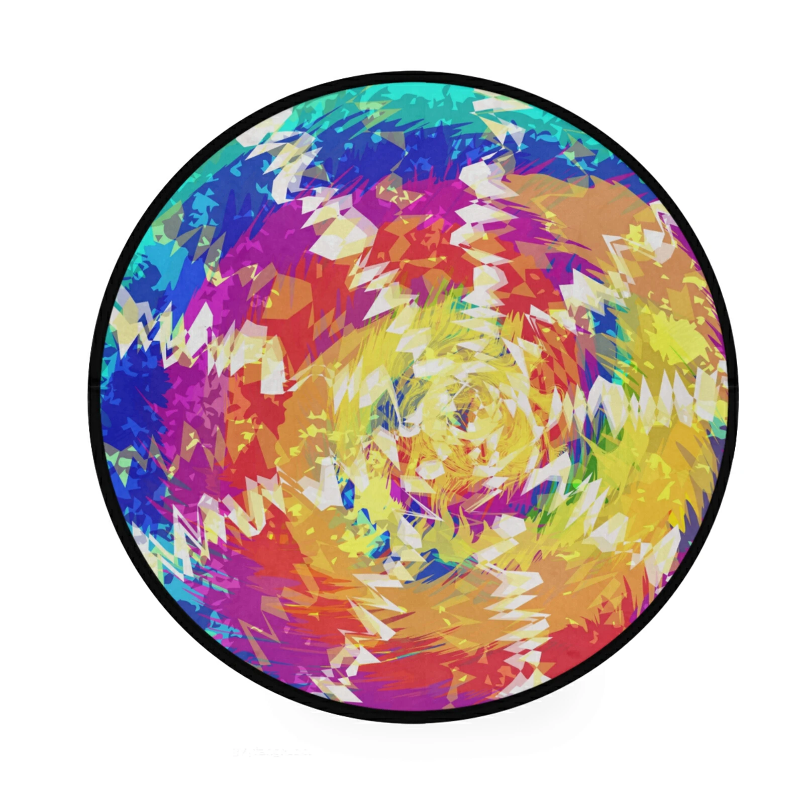 Rainbow Tie Dye Print Round Carpet For Living Room Bedroom Decor Waterproof Anti-slip Area Rug Doormat Indoor Entrance Floor Mat
Rainbow Tie Dye Print Round Carpet For Living Room Bedroom Decor Waterproof Anti-slip Area Rug Doormat Indoor Entrance Floor Mat