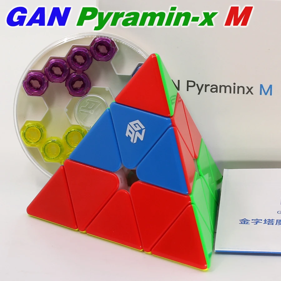 GAN магический куб Пирамида 3x3x3 Магнитный Улучшенный сердечник позиционирование магнит без наклеек треугольник 4 лица профессиональная скоростная башня игрушка
GAN магический куб Пирамида 3x3x3 Магнитный Улучшенный сердечник позиционирование магнит без наклеек треугольник 4 лица профессиональная скоростная башня игрушка