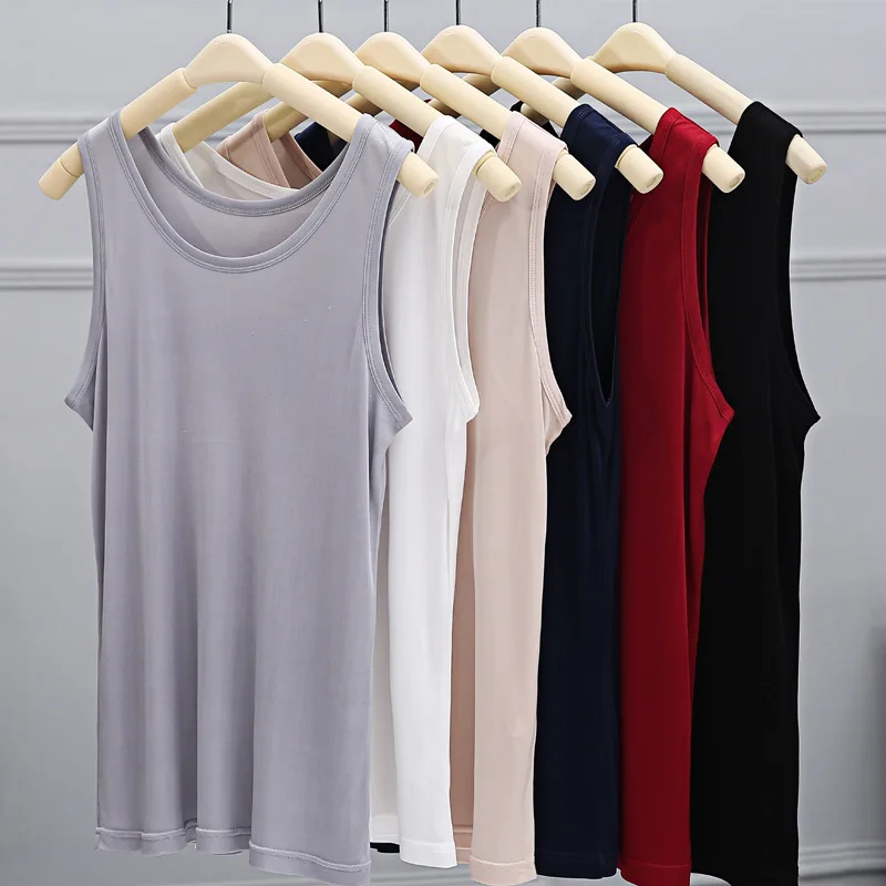 Birdsky OM-07, Men sleeveless mulberry silk tank tops, vest, round neck simple cultural home tops, solid colors.
Birdsky OM-07, Men sleeveless mulberry silk tank tops, vest, round neck simple cultural home tops, solid colors.