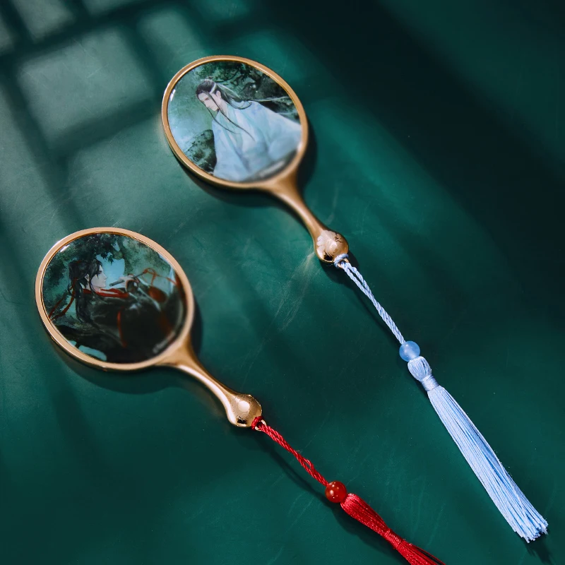 1pcs Grandmaster of Demonic Cultivation Wei Wuxian Lan Wangji Tassel Handle Portable Make Up Mirror Cosplay Prop Women Girl Gift
1pcs Grandmaster of Demonic Cultivation Wei Wuxian Lan Wangji Tassel Handle Portable Make Up Mirror Cosplay Prop Women Girl Gift