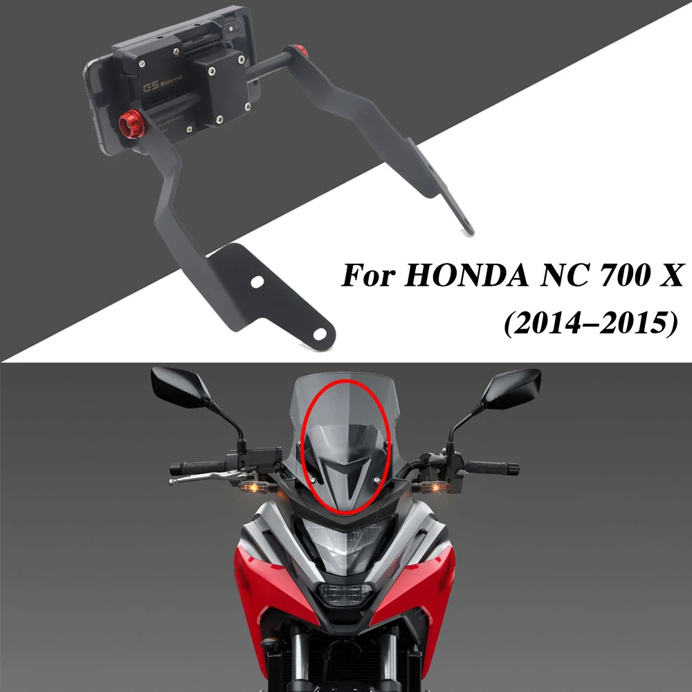 For NC700X 2012-2013 NC750X 2014-2015-on Stand Holder Phone Mobile Phone GPS Plate Bracket
For NC700X 2012-2013 NC750X 2014-2015-on Stand Holder Phone Mobile Phone GPS Plate Bracket