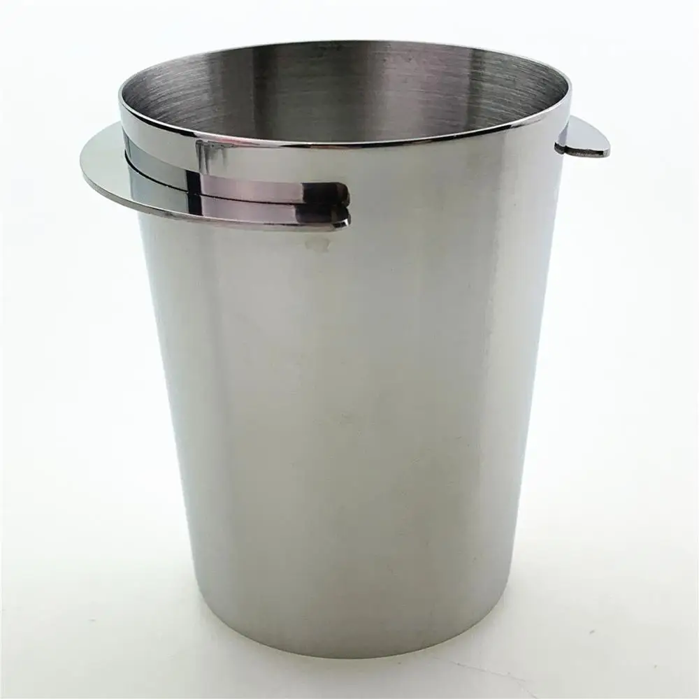 Coffee Powder Cup Weighing Beans Cup Italian Coffee Machine Handle 58mm 304 Stainless Steel Powder Connector
Coffee Powder Cup Weighing Beans Cup Italian Coffee Machine Handle 58mm 304 Stainless Steel Powder Connector