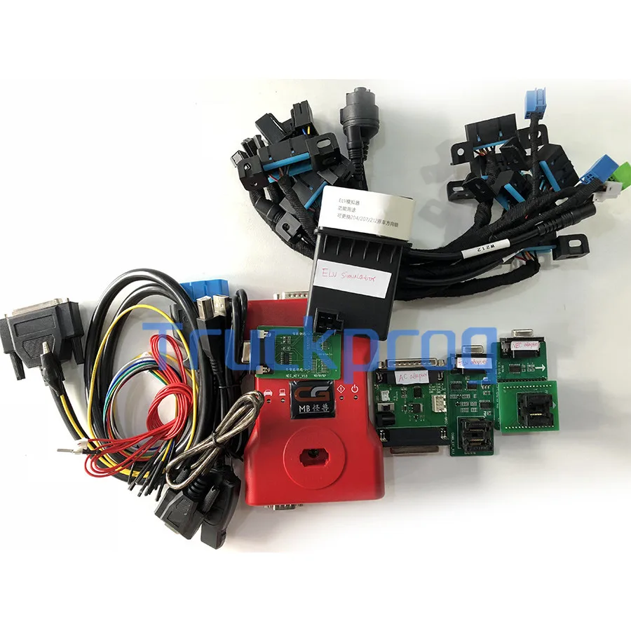 CGDI Prog MB for Benz Car Key Add Fastest for Benz Key Programmer Support All Key Lost with ELV/NEC Adapter Free ELV Simulator
CGDI Prog MB for Benz Car Key Add Fastest for Benz Key Programmer Support All Key Lost with ELV/NEC Adapter Free ELV Simulator