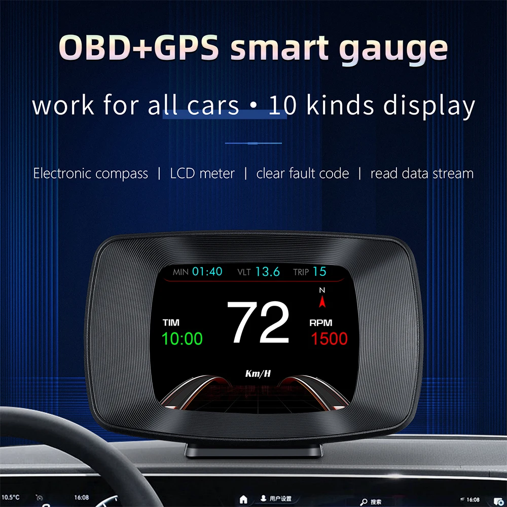 2021new P13 HUD Head-Up Display Car-Styling Overspeed Warning Windshield Projector Alarm System Universal Auto
2021new P13 HUD Head-Up Display Car-Styling Overspeed Warning Windshield Projector Alarm System Universal Auto