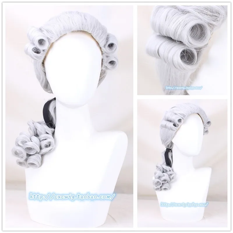 Silver Lawyer Judge Pianist Music Performance Wig Cosplay Baroque Curly Colonial Historical Costume Wig Halloween Cosplay Props
Silver Lawyer Judge Pianist Music Performance Wig Cosplay Baroque Curly Colonial Historical Costume Wig Halloween Cosplay Props