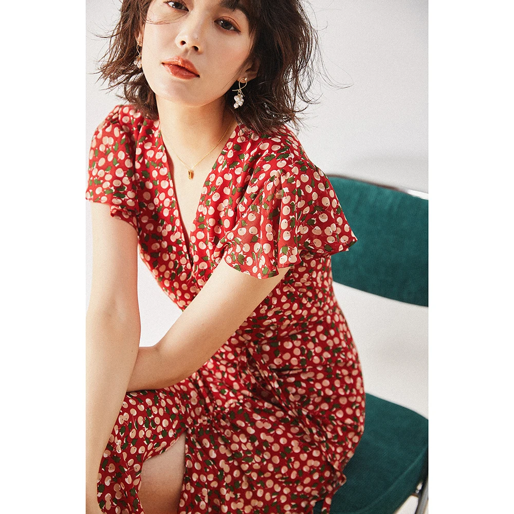 Women Dress Summer 2021 Sexy V Neck Floral Print Boho Beach Dress Ruffle Short Sleeve beach vacation sexy retro Belt
Women Dress Summer 2021 Sexy V Neck Floral Print Boho Beach Dress Ruffle Short Sleeve beach vacation sexy retro Belt