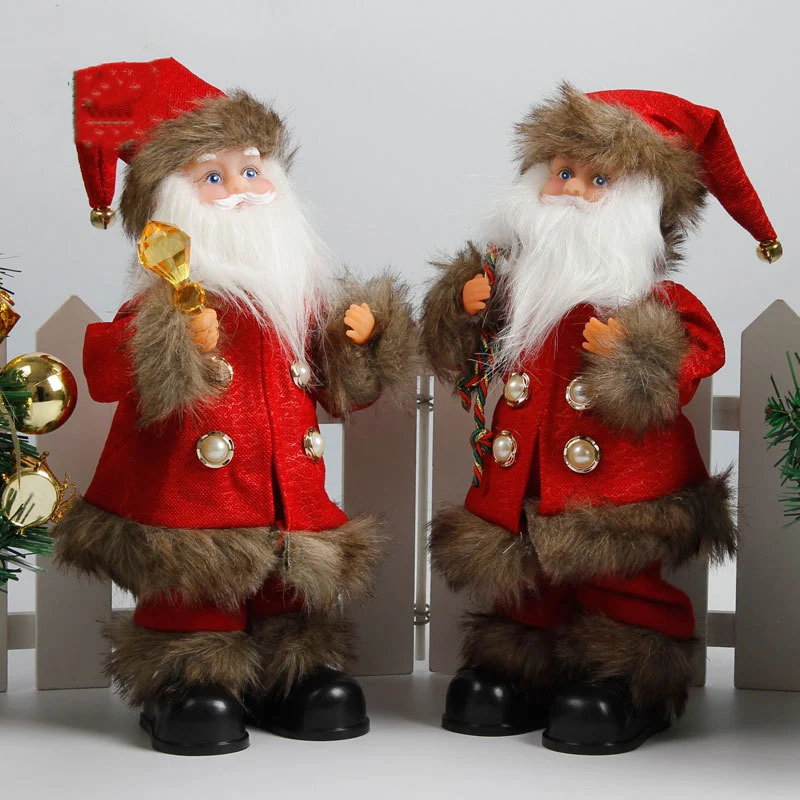 Christmas electric doll flannelette plastic Santa Claus dancing and singing children's gifts 2020 New Year festival supplies
Christmas electric doll flannelette plastic Santa Claus dancing and singing children's gifts 2020 New Year festival supplies
