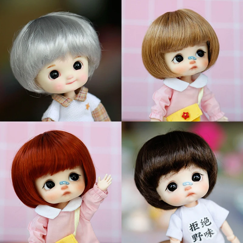 Новые 1/8 bjd кукла парик милые BOBO короткие волосы модные прямые волосы в нескольких цветах кукольные волосы парик аксессуары для куклы «сделай сам»
Новые 1/8 bjd кукла парик милые BOBO короткие волосы модные прямые волосы в нескольких цветах кукольные волосы парик аксессуары для куклы «сделай сам»