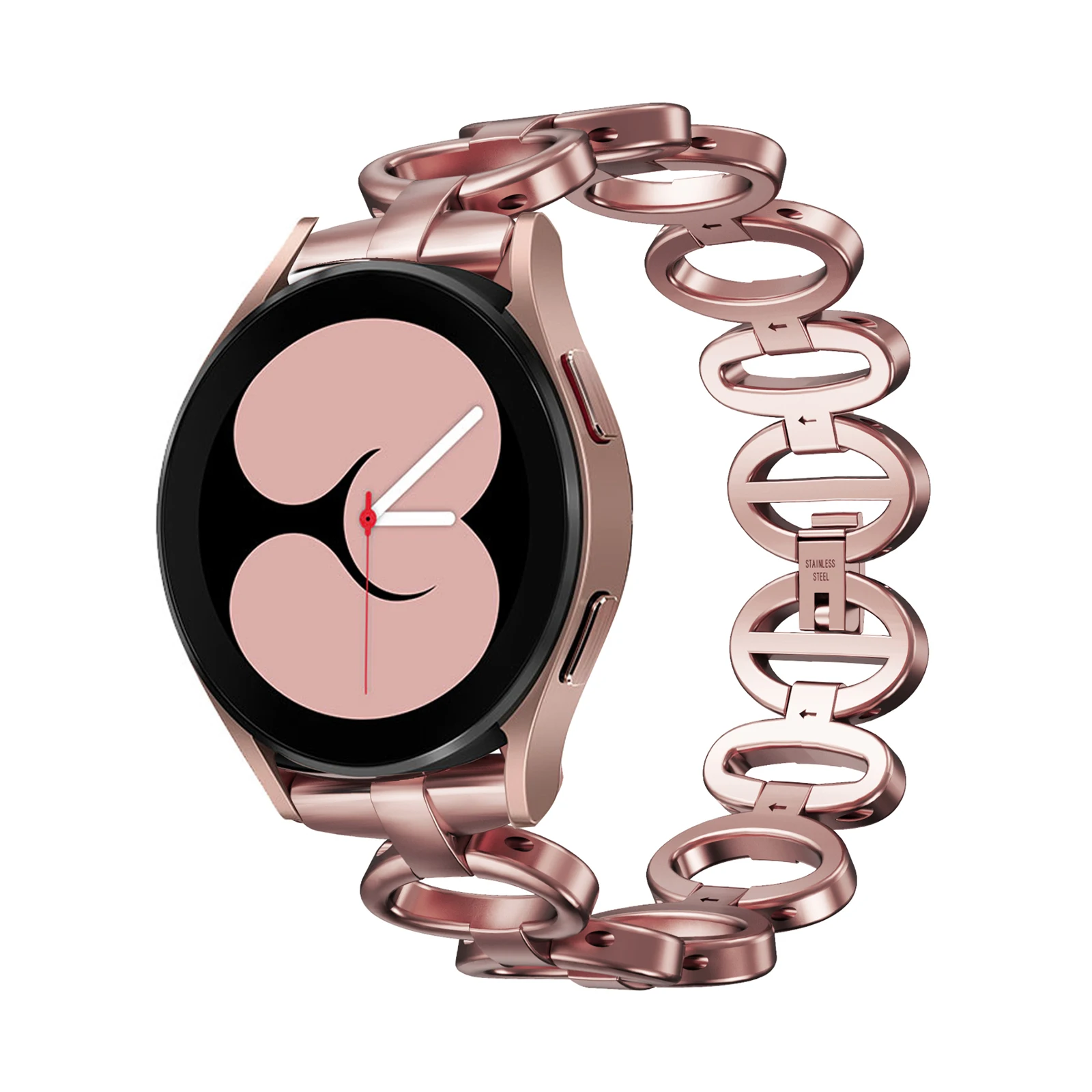 Fashion Stainless Steel Watch Strap band for Samsung Galaxy Watch 4/Watch 4 Classic 40MM 44MM Watch Accessories
Fashion Stainless Steel Watch Strap band for Samsung Galaxy Watch 4/Watch 4 Classic 40MM 44MM Watch Accessories