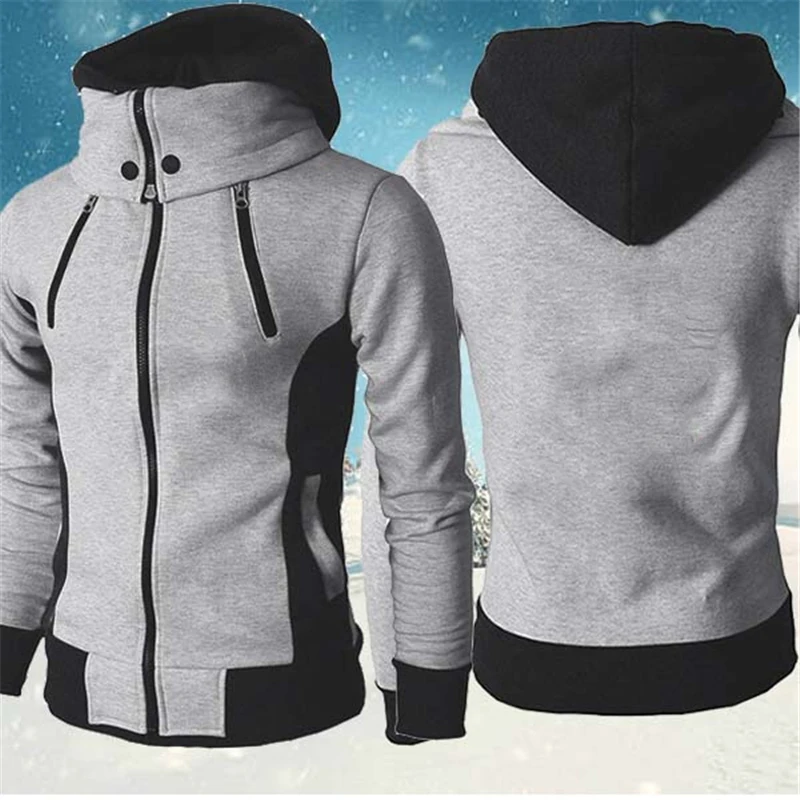 Nice Autumn Winter Pop Men's Jacket Slim Fit Hooded Zip Up Jackets Male Solid Color Cotton Warm Hoodies Coat Man Clothing Tops
Nice Autumn Winter Pop Men's Jacket Slim Fit Hooded Zip Up Jackets Male Solid Color Cotton Warm Hoodies Coat Man Clothing Tops