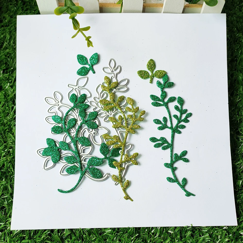 New 2 Pcs Branches and leaves metal cutting die mould scrapbook decoration embossed photo album decoration card making DIY
New 2 Pcs Branches and leaves metal cutting die mould scrapbook decoration embossed photo album decoration card making DIY