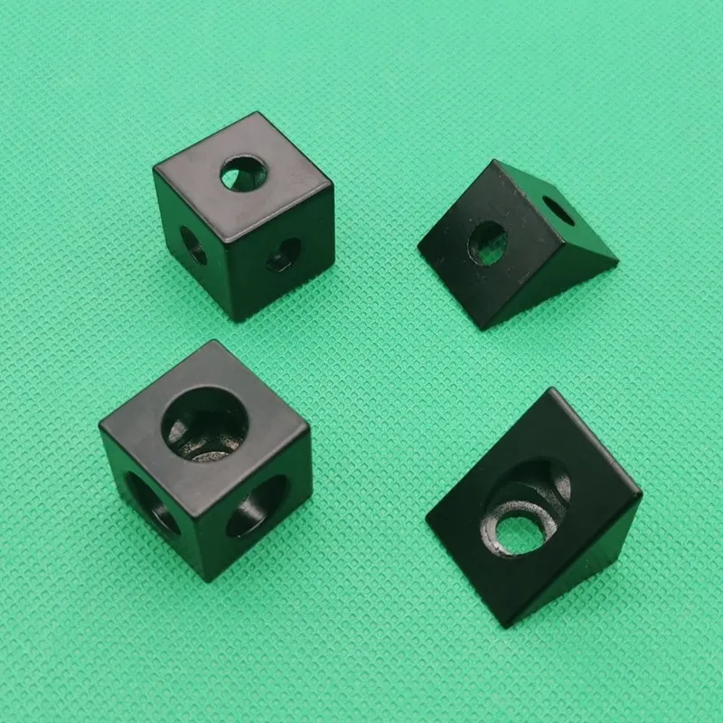 3D printer accessories square corner V-slot tee corner bracket corner cone prism connector wheel
3D printer accessories square corner V-slot tee corner bracket corner cone prism connector wheel