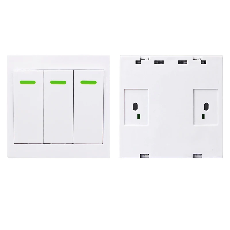 Suitable For EWelink Smart Home Stickers 433MHz Universal Wireless Remote Control 86 Wallboard RF Transmitter With 1 2 3 Buttons
Suitable For EWelink Smart Home Stickers 433MHz Universal Wireless Remote Control 86 Wallboard RF Transmitter With 1 2 3 Buttons
