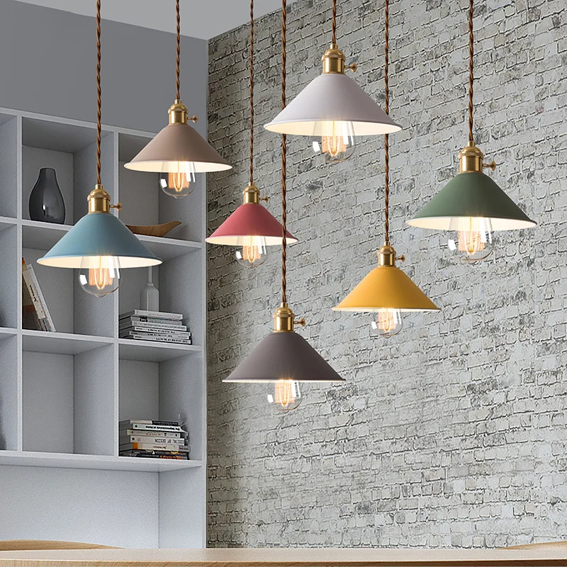 Dining Pendant Lights Modern Switch Room Lights Pendant Lamp Lamparas Colorful Aluminum lamp shade Luminaire For Home Lighting
Dining Pendant Lights Modern Switch Room Lights Pendant Lamp Lamparas Colorful Aluminum lamp shade Luminaire For Home Lighting