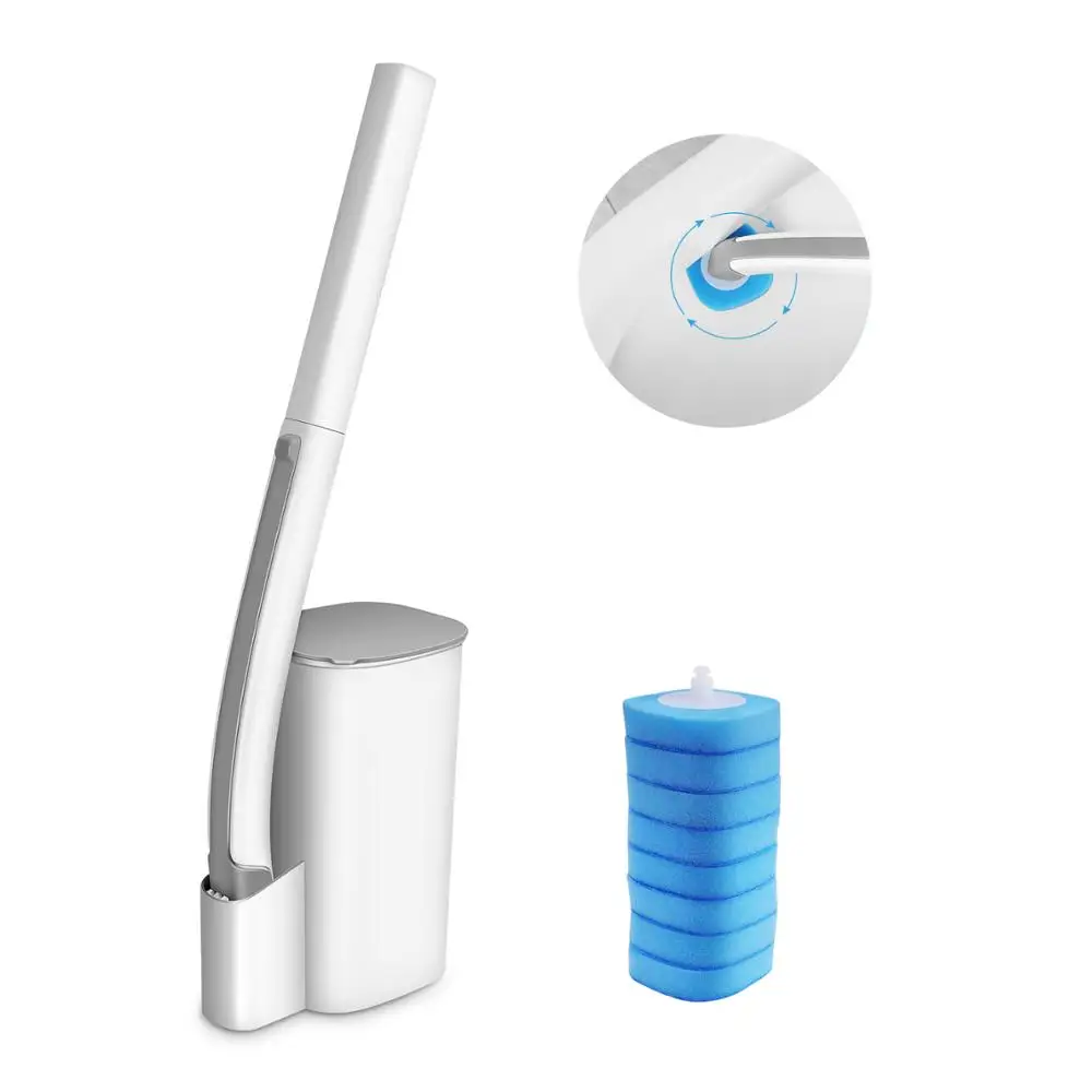 Eyliden Disposable Toilet Brush with 8 PCS Cleaning Refills Toilet Cleaner Brush and Holder Disposable Cleaning Artifact Set
Eyliden Disposable Toilet Brush with 8 PCS Cleaning Refills Toilet Cleaner Brush and Holder Disposable Cleaning Artifact Set