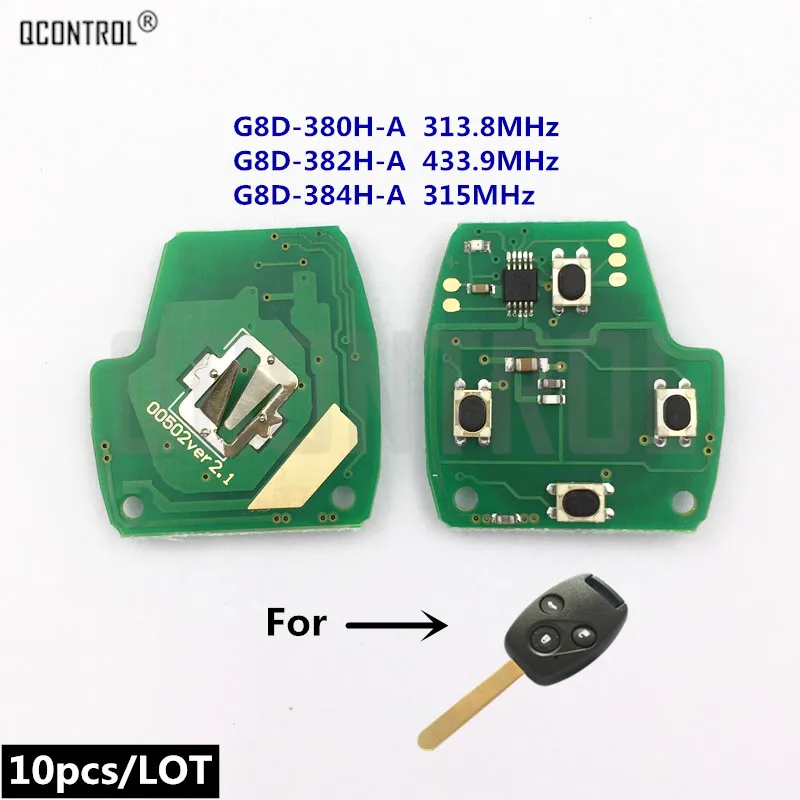 QCONTROL Автомобильный Дистанционный ключ электронная схемная плата для Honda для Accord CR-V HR-V подходит городской Джаз Odyssey Shuttle Civic 3 кнопки
QCONTROL Автомобильный Дистанционный ключ электронная схемная плата для Honda для Accord CR-V HR-V подходит городской Джаз Odyssey Shuttle Civic 3 кнопки