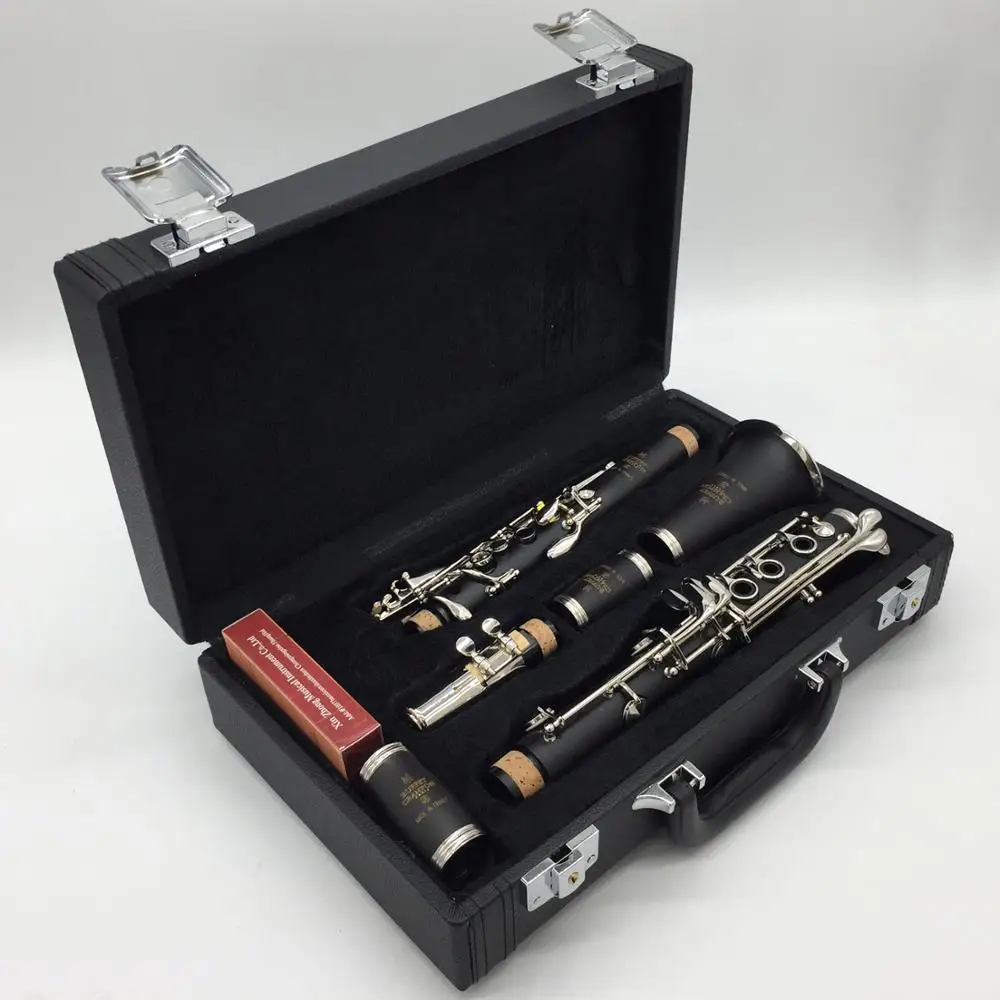 Music Fancier Club Bakelite A Clarinets CONSERVATOIRE Professional Clarinet Silver Plated Keys 17 Keys With Case Mouthpiec
Music Fancier Club Bakelite A Clarinets CONSERVATOIRE Professional Clarinet Silver Plated Keys 17 Keys With Case Mouthpiec