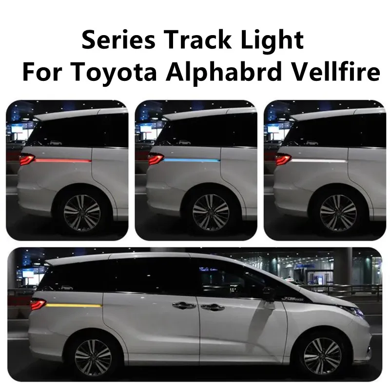 1 Set Car LED Daytime Running Light For Toyota ALPHARD VELLFIRE Track Light Atmosphere Light Door Light Flow Yellow Turn Signal
1 Set Car LED Daytime Running Light For Toyota ALPHARD VELLFIRE Track Light Atmosphere Light Door Light Flow Yellow Turn Signal