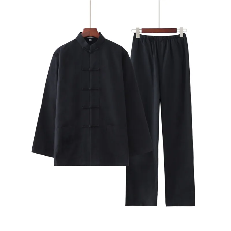 Men's 100% Cotton Solid Color Kung Fu Suit New Chinese Style Wu Shu Shirt&Trousers Sets Hot Sale Tai Chi Clothing M-4XL
Men's 100% Cotton Solid Color Kung Fu Suit New Chinese Style Wu Shu Shirt&Trousers Sets Hot Sale Tai Chi Clothing M-4XL