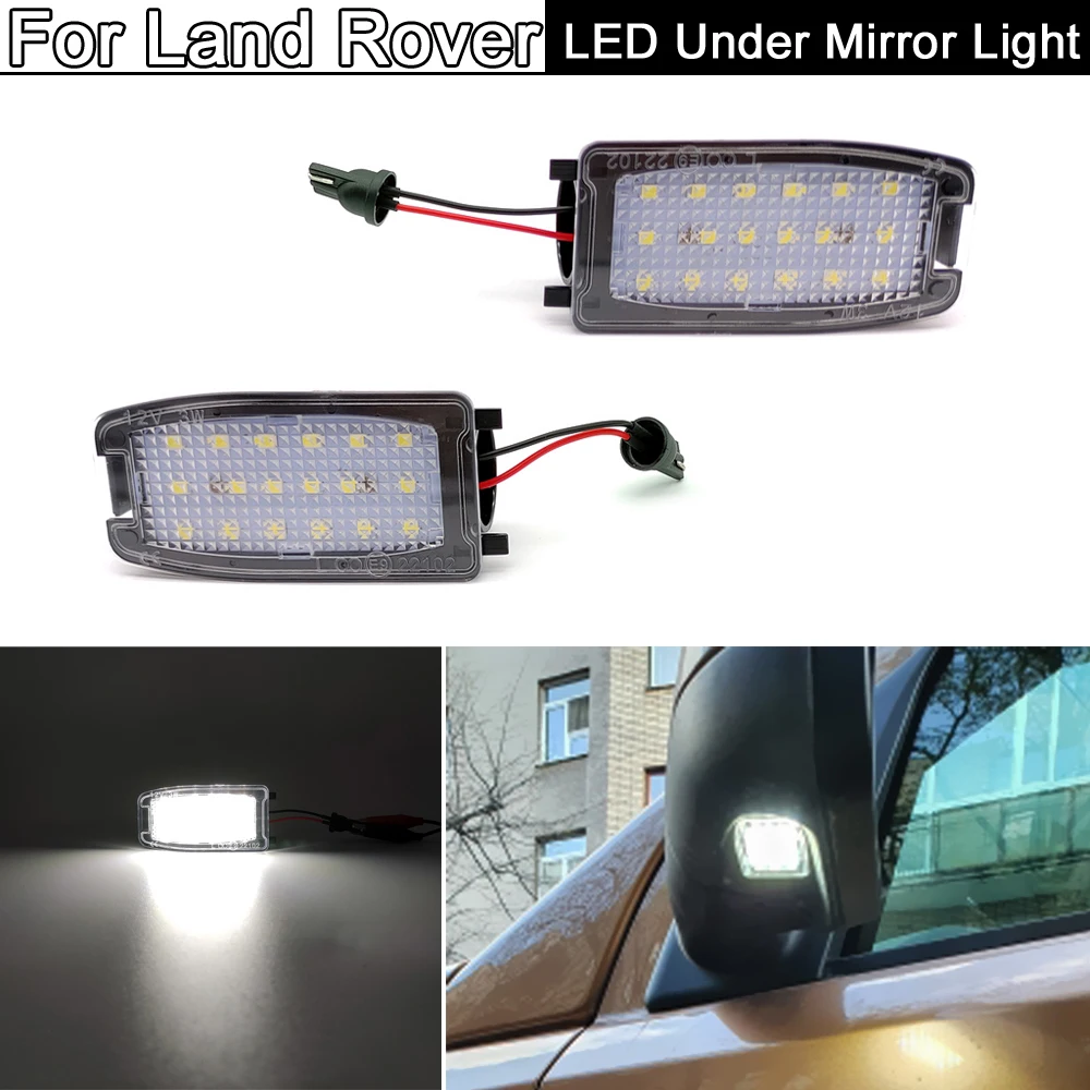 2 шт. белая светодиодная боковая лампа под зеркалом для Land Rover Discovery LR2 LR3 LR4 Freelander 2 Range Rover Sport L322
2 шт. белая светодиодная боковая лампа под зеркалом для Land Rover Discovery LR2 LR3 LR4 Freelander 2 Range Rover Sport L322