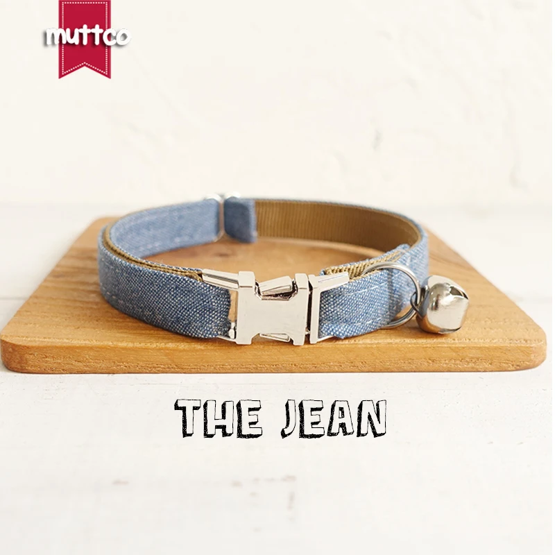 10pcs/lot MUTTCO Retailing fashion handmade cat collar THE BLUE JEAN cat collar 2 sizes UCC035
10pcs/lot MUTTCO Retailing fashion handmade cat collar THE BLUE JEAN cat collar 2 sizes UCC035