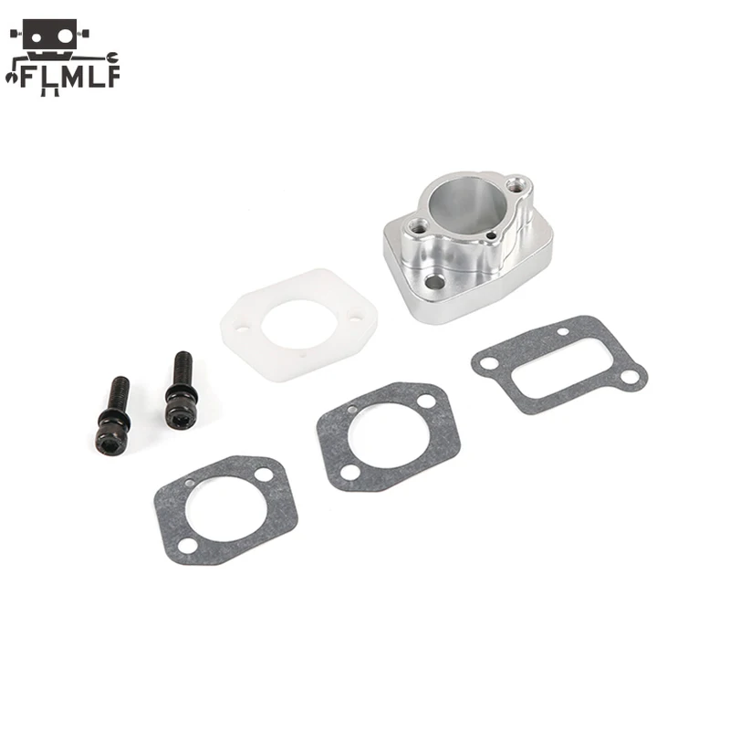 CNC Metal Air Intake Manifold Included Gasket for ROFUN 71CC Engine Fit 1/5 Hpi Rovan Km Baja Lois DBXL FG GoPed Redcat Parts
CNC Metal Air Intake Manifold Included Gasket for ROFUN 71CC Engine Fit 1/5 Hpi Rovan Km Baja Lois DBXL FG GoPed Redcat Parts