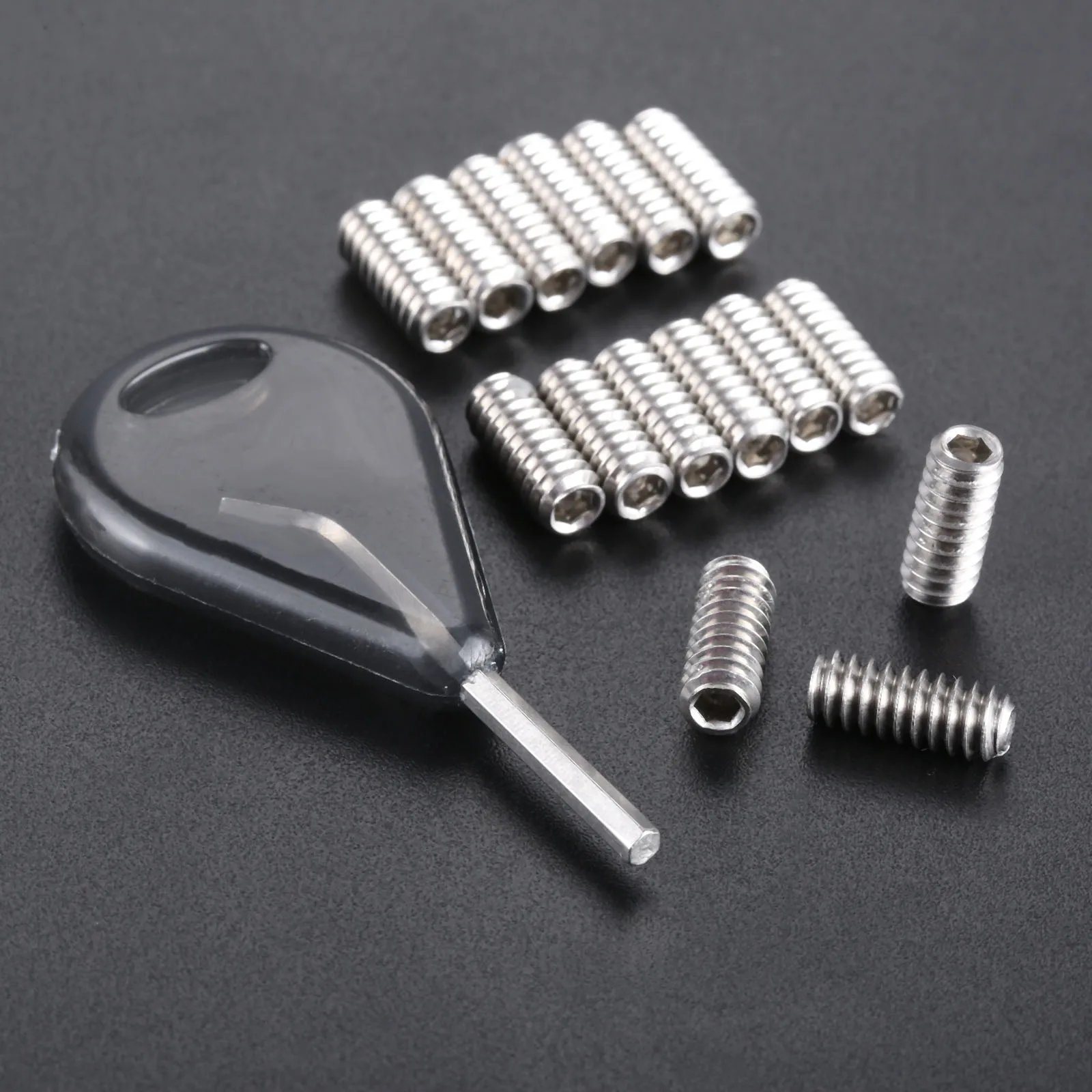 New Surfboard Stainless Steel Fin Hex Key Wrench With Plastic Molded Handle& 50 Pcs 12mm Surfing Stainless Steel Fin Screws Set
New Surfboard Stainless Steel Fin Hex Key Wrench With Plastic Molded Handle& 50 Pcs 12mm Surfing Stainless Steel Fin Screws Set