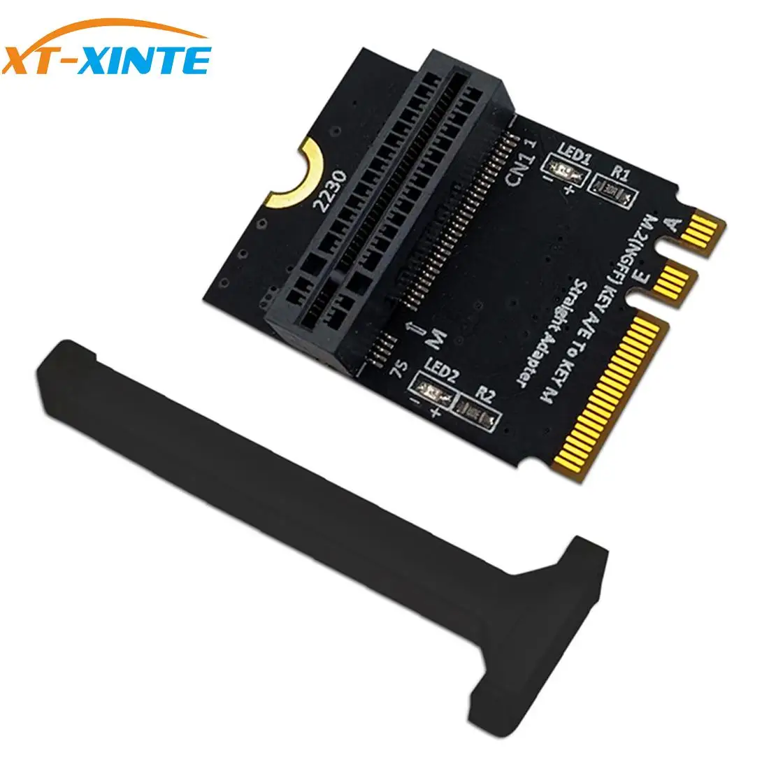 XT-XINTE M.2 SSD to M.2 Key A/E Convert Adapter Card Vertical Installation for 2280 Type SSD
XT-XINTE M.2 SSD to M.2 Key A/E Convert Adapter Card Vertical Installation for 2280 Type SSD
