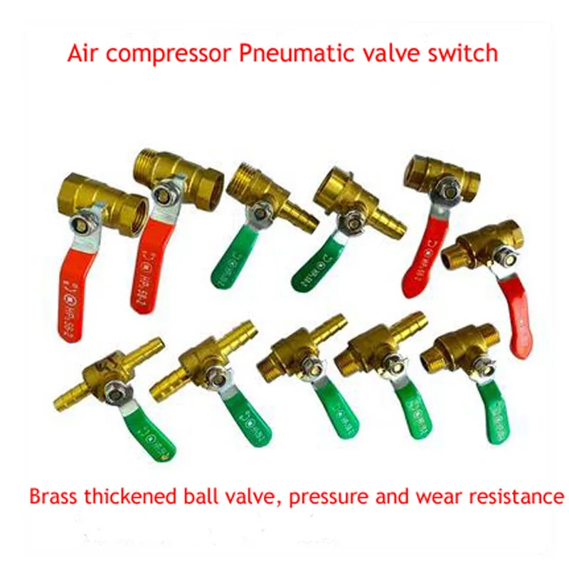 Air Pump Valve 2 Points 4 Points Switch Copper Ball Valve Pneumatic Intubation
Air Pump Valve 2 Points 4 Points Switch Copper Ball Valve Pneumatic Intubation