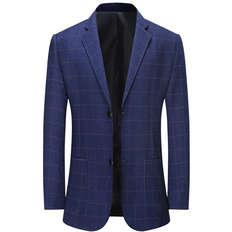 Plaid Blazers Coat Male Formal Slim Fit Leisure Office Party Man Business Casual Wear Suit Jacket
Plaid Blazers Coat Male Formal Slim Fit Leisure Office Party Man Business Casual Wear Suit Jacket