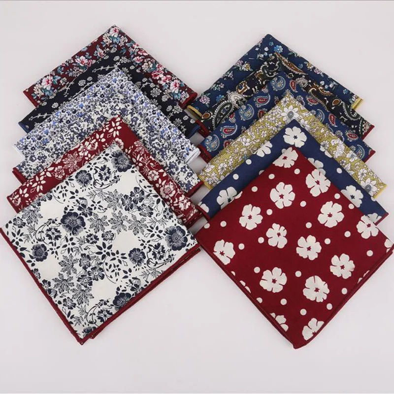 GUSLESON Explosion Style Men's Paisley Handkerchief Cotton Pocket Floral Pocket Square Business Chest Scarf Hanji Gentlemen Suit
GUSLESON Explosion Style Men's Paisley Handkerchief Cotton Pocket Floral Pocket Square Business Chest Scarf Hanji Gentlemen Suit