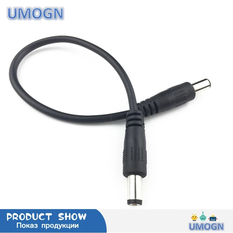 Adapter Connector Cable DC Power Plug 5.5 x 2.1mm Male To 5.5 x 2.1mm Male Adapter Connector Cable
Adapter Connector Cable DC Power Plug 5.5 x 2.1mm Male To 5.5 x 2.1mm Male Adapter Connector Cable