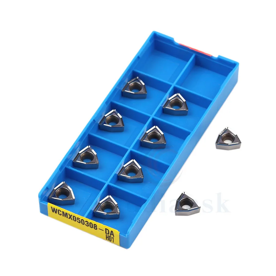 WCMX030208 WCMX040812 WCMX050308 DA H01 Carbide blade CNC cutter turning milling aluminum lathe milling cutter turning tool
WCMX030208 WCMX040812 WCMX050308 DA H01 Carbide blade CNC cutter turning milling aluminum lathe milling cutter turning tool
