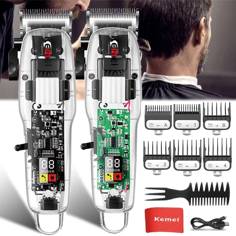 2022 New Cordless Hair Trimmer Men Barber Shop Professional Electric Powerful Hair Clipper Rechargeable Beard Hair Cutting Tool
2022 New Cordless Hair Trimmer Men Barber Shop Professional Electric Powerful Hair Clipper Rechargeable Beard Hair Cutting Tool