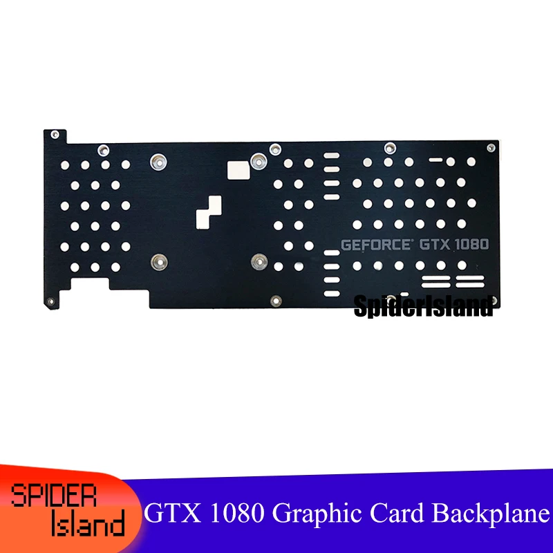 GTX1080 Backplane New Original for nVIDIA Geforce GTX1080 gtx 1080 Graphics card Video cooling Backplane with mounting screws
GTX1080 Backplane New Original for nVIDIA Geforce GTX1080 gtx 1080 Graphics card Video cooling Backplane with mounting screws