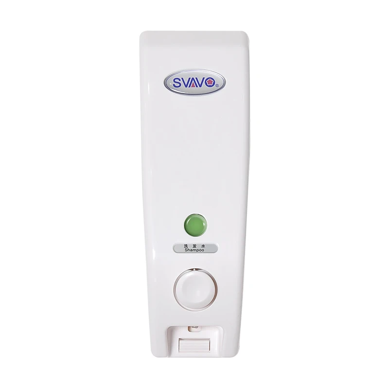 SVAVO Wall Mounted Soap Shampoo Dispenser ABS Shampoo Shower Gel Manual Soap Pump Dispenser for Bathroom Hotel Kitchen
SVAVO Wall Mounted Soap Shampoo Dispenser ABS Shampoo Shower Gel Manual Soap Pump Dispenser for Bathroom Hotel Kitchen