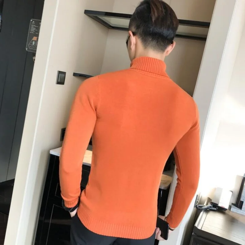 Colors 13 Mens Pullover Sweater Long Sleeve Turtleneck Spring Autumn Knit Tops Male Slim Fit Bodycon Knitwear Sueter Hombre 3XL
Colors 13 Mens Pullover Sweater Long Sleeve Turtleneck Spring Autumn Knit Tops Male Slim Fit Bodycon Knitwear Sueter Hombre 3XL