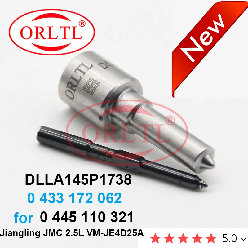 Форсунка автоматической топливной форсунки ORLTL DLLA145P1738 0433172062 0 433 172 062 для 0445110321 0 445 110 321 Jiangling JMC L
Форсунка автоматической топливной форсунки ORLTL DLLA145P1738 0433172062 0 433 172 062 для 0445110321 0 445 110 321 Jiangling JMC L