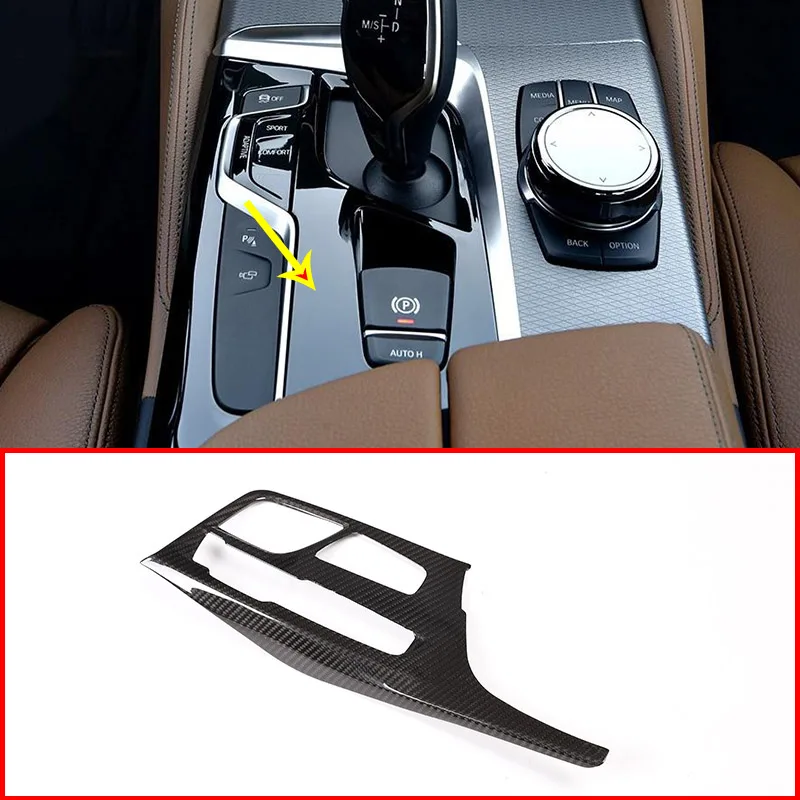 For BMW NEW 5 Series G30 2017 2018 Real Carbon fiber Center Console Gear Shift Panel Cover Trim Car Accessories LHD
For BMW NEW 5 Series G30 2017 2018 Real Carbon fiber Center Console Gear Shift Panel Cover Trim Car Accessories LHD