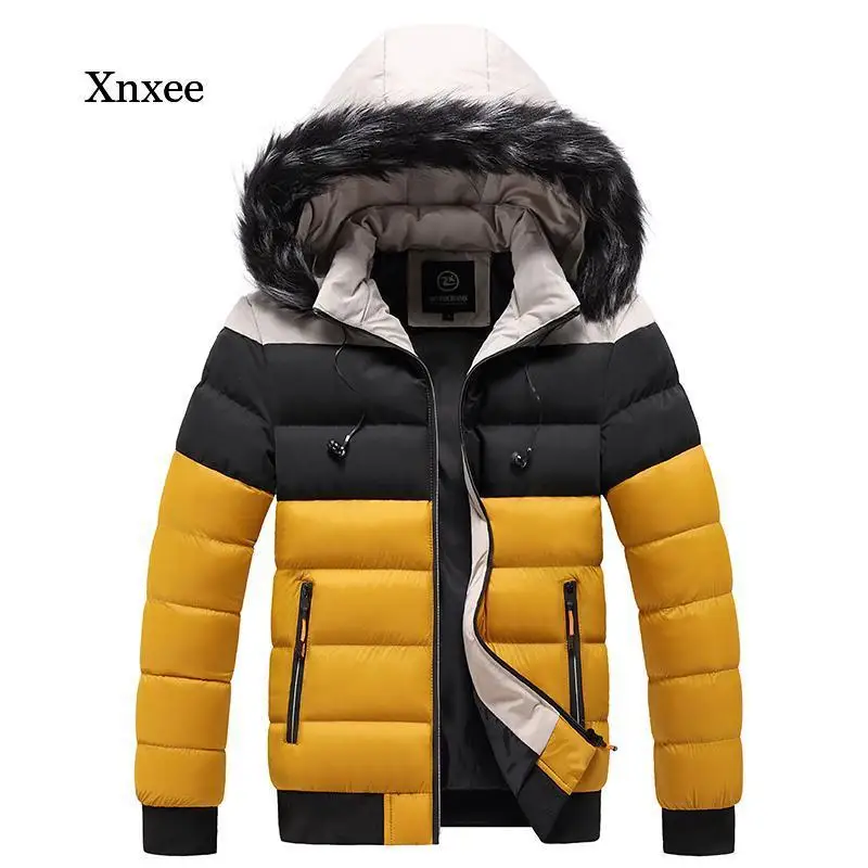 Men's New Autumn and Winter Parker Jacket Fur Collar Warm Thick Coat Solid Color Stitching Casual Hooded Windproof Jacket
Men's New Autumn and Winter Parker Jacket Fur Collar Warm Thick Coat Solid Color Stitching Casual Hooded Windproof Jacket