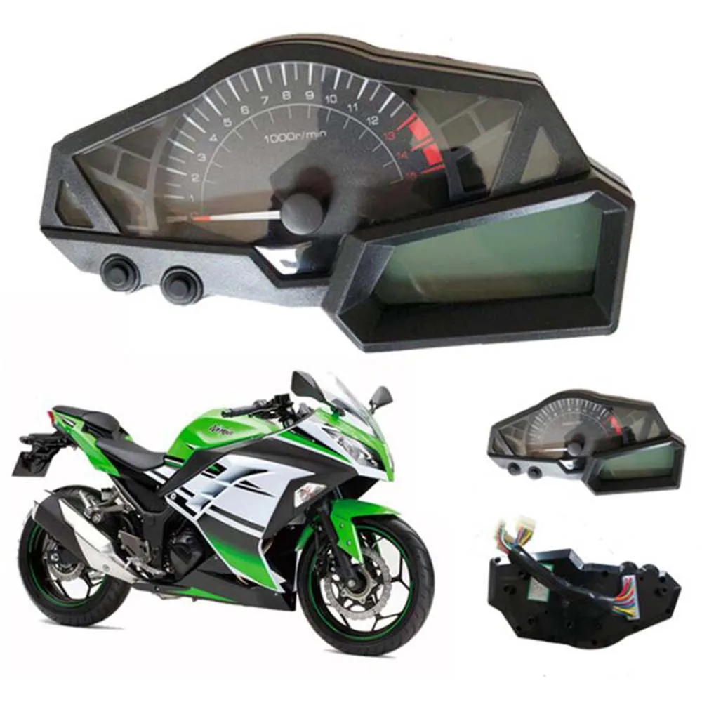 Universal 1-6 Gear Digital LCD Odometer Speedometer Tachometer 199 Kph Mph For Kawasaki Ninja 300
Universal 1-6 Gear Digital LCD Odometer Speedometer Tachometer 199 Kph Mph For Kawasaki Ninja 300