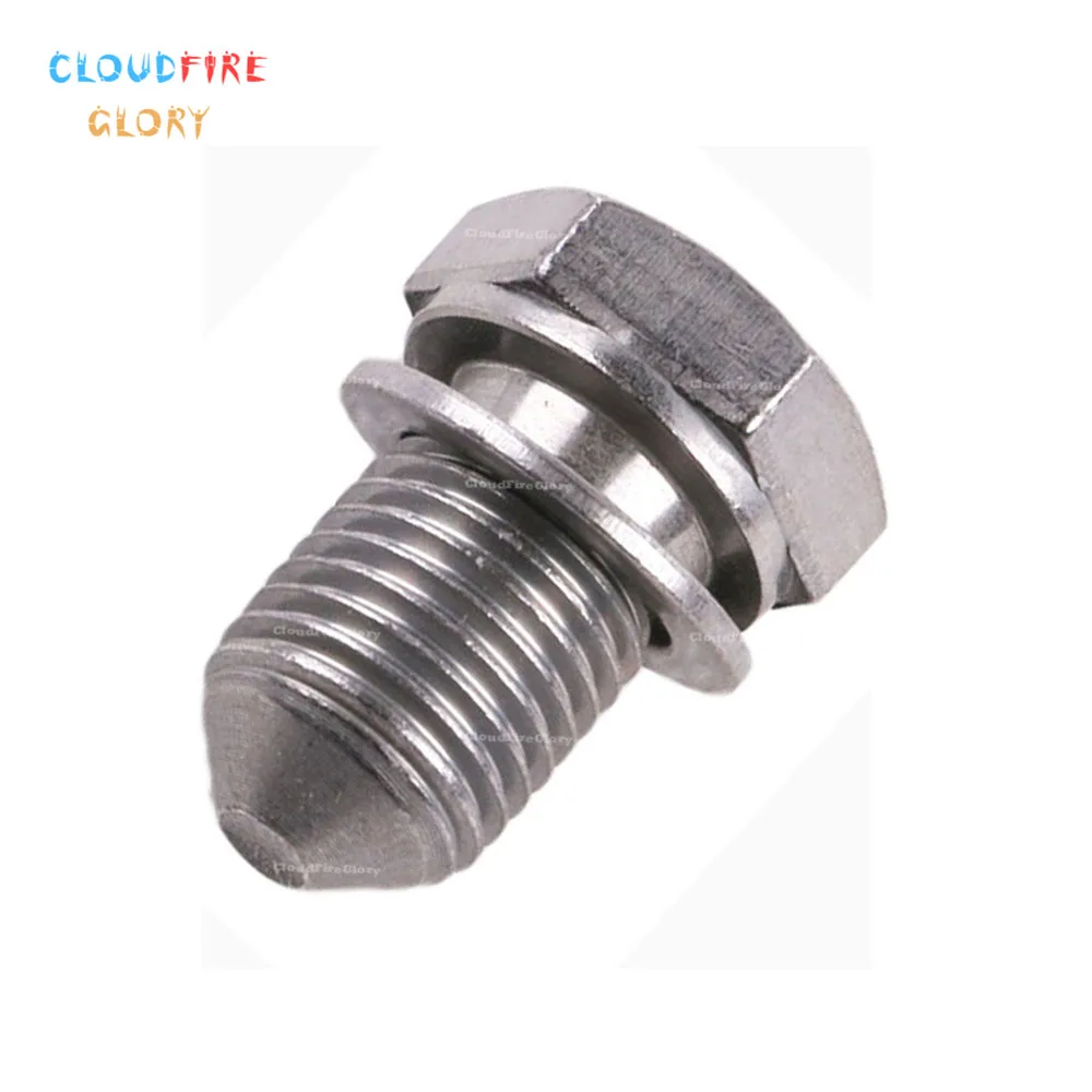 CloudFireGlory N90813202 Engine Oil Drain Plug With Seal For A3 A4/S4 2002-2012 For Beetle 2003-2013 Jetta 2011-2013
CloudFireGlory N90813202 Engine Oil Drain Plug With Seal For A3 A4/S4 2002-2012 For Beetle 2003-2013 Jetta 2011-2013