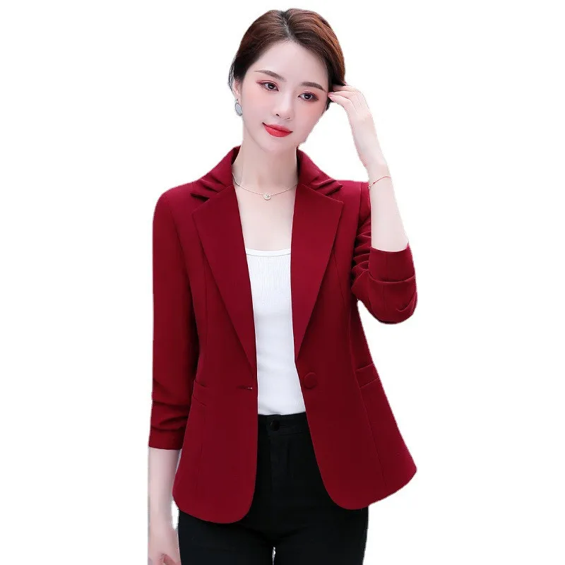Autumn Spring Women Blazer 2022 NEW Elegant Fashion Lady Office Blazers Coat Suits Notched Collar Female Jackets Large Size 3XL
Autumn Spring Women Blazer 2022 NEW Elegant Fashion Lady Office Blazers Coat Suits Notched Collar Female Jackets Large Size 3XL
