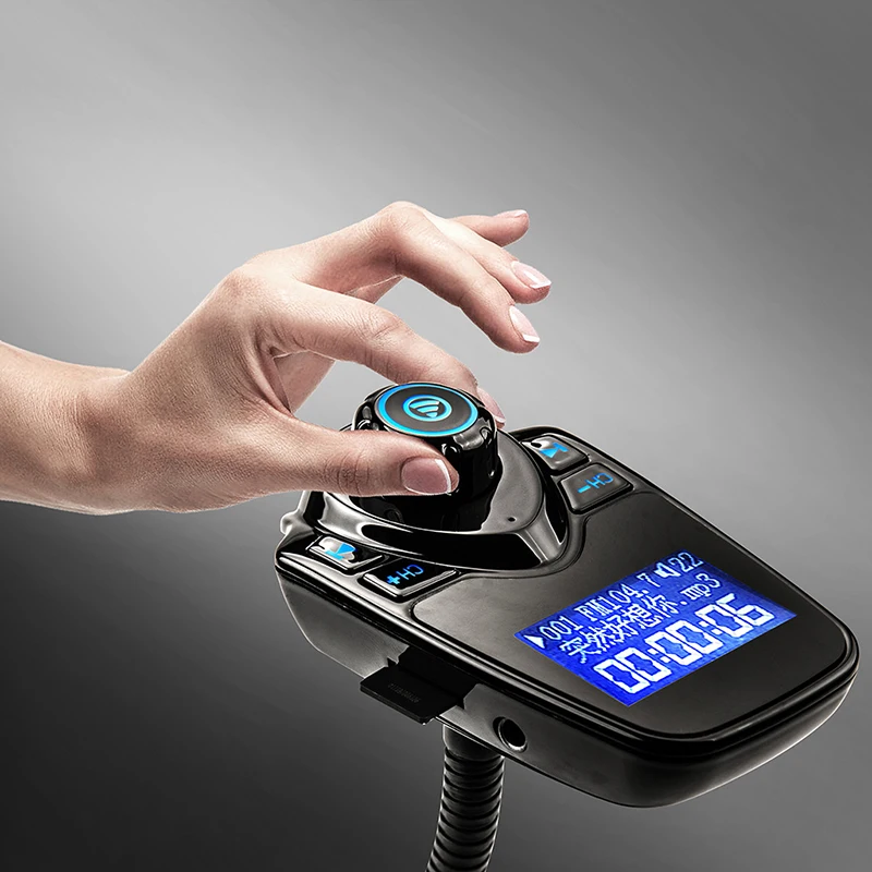 Bluetooth FM передатчик аудио автомобильный Mp3 плеер Беспроводной во время езды в автомобиле FM модулятор громкой связи Bluetooth автомобильный набор, свободные руки, Поддержка USB Зарядное устройство
Bluetooth FM передатчик аудио автомобильный Mp3 плеер Беспроводной во время езды в автомобиле FM модулятор громкой связи Bluetooth автомобильный набор, свободные руки, Поддержка USB Зарядное устройство