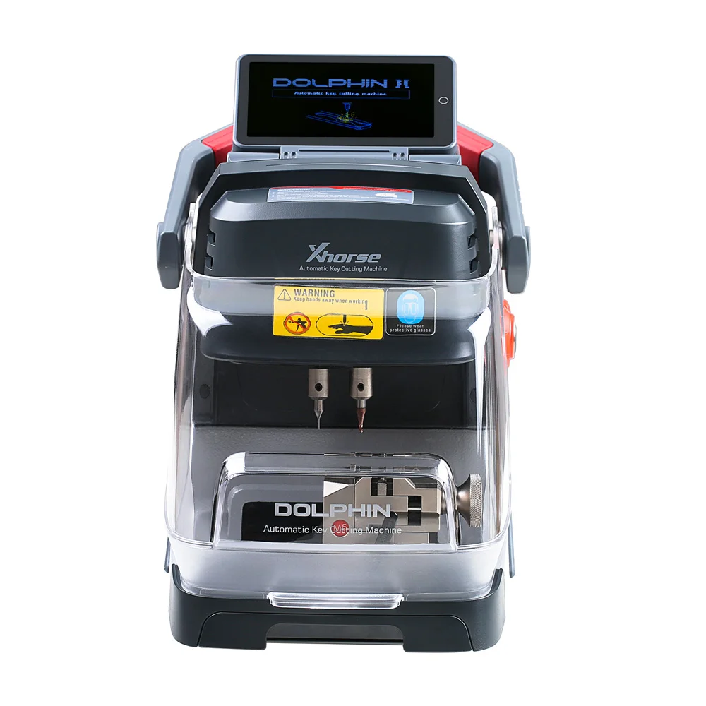 Xhorse Dolphin II XP-005L Automatic Portable Key Cutting Machine with Adjustable Screen and Built-in Battery
Xhorse Dolphin II XP-005L Automatic Portable Key Cutting Machine with Adjustable Screen and Built-in Battery