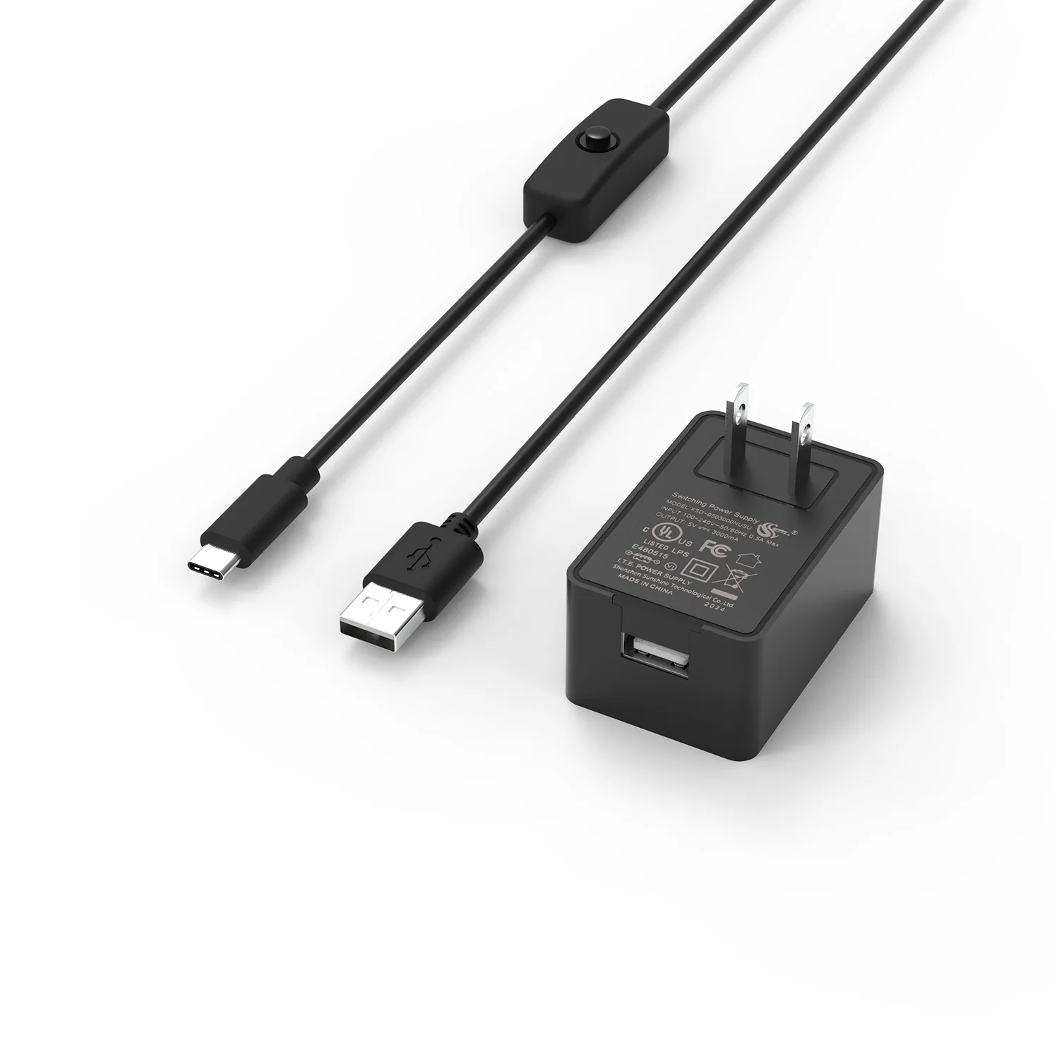 Новый для Raspberry Pi 4, кабель USB Type C, зарядное устройство, 5,25 В/3 А, 1,5 м/4,92 фута, кабель USBC, адаптер питания
Новый для Raspberry Pi 4, кабель USB Type C, зарядное устройство, 5,25 В/3 А, 1,5 м/4,92 фута, кабель USBC, адаптер питания