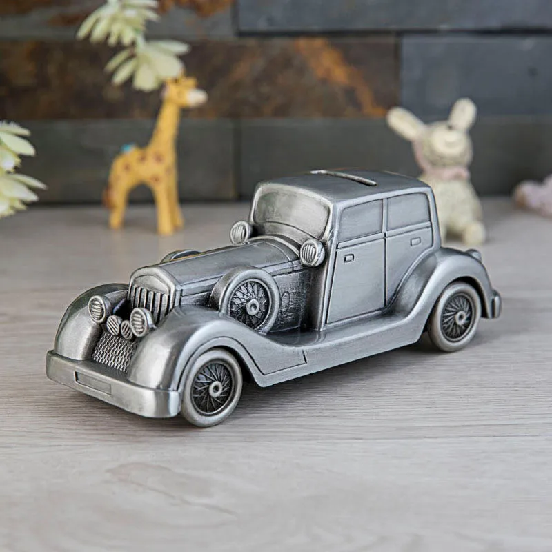 Vintage Car Shape Piggy Bank Coin Bank Savings Money Box Coin Saving Pot Kids' Money Banks Gifts for Home Decor Birthday
Vintage Car Shape Piggy Bank Coin Bank Savings Money Box Coin Saving Pot Kids' Money Banks Gifts for Home Decor Birthday