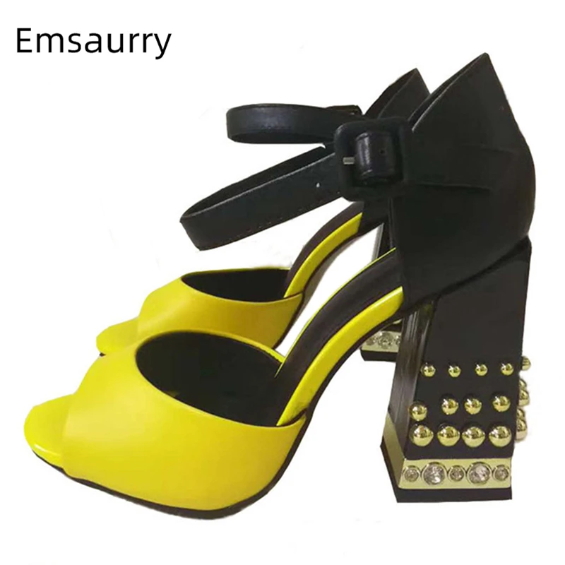 Jeweled Crystal Square Heel Party Shoes Woman Cover Heel Ankle Strap Sexy Open Toes Rhinestone High Heel Summer Sandals Women
Jeweled Crystal Square Heel Party Shoes Woman Cover Heel Ankle Strap Sexy Open Toes Rhinestone High Heel Summer Sandals Women