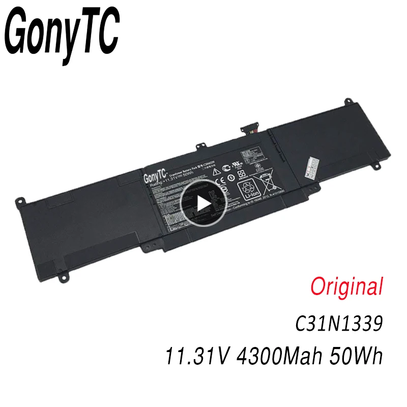 C31N1339 Оригинальный аккумулятор для ноутбука ASUS Zenbook UX303L UX303LN TP300L TP300LA TP300LJ Q302L Q302LA Q302LG C31N1339 50WH 4300MA
C31N1339 Оригинальный аккумулятор для ноутбука ASUS Zenbook UX303L UX303LN TP300L TP300LA TP300LJ Q302L Q302LA Q302LG C31N1339 50WH 4300MA