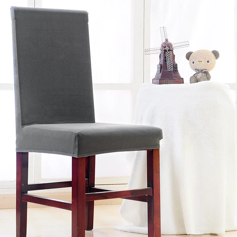 1 Pcs Solid Color Chair Cover Home Universal Stretch Chair Covers Anti-dirty Elastic Stretch Dining Chair Cover For Hotel Dining
1 Pcs Solid Color Chair Cover Home Universal Stretch Chair Covers Anti-dirty Elastic Stretch Dining Chair Cover For Hotel Dining